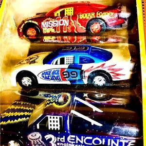 Hot Wheels Vintage Die-cast Fire Fighter & Racing Street Wheels Sets
